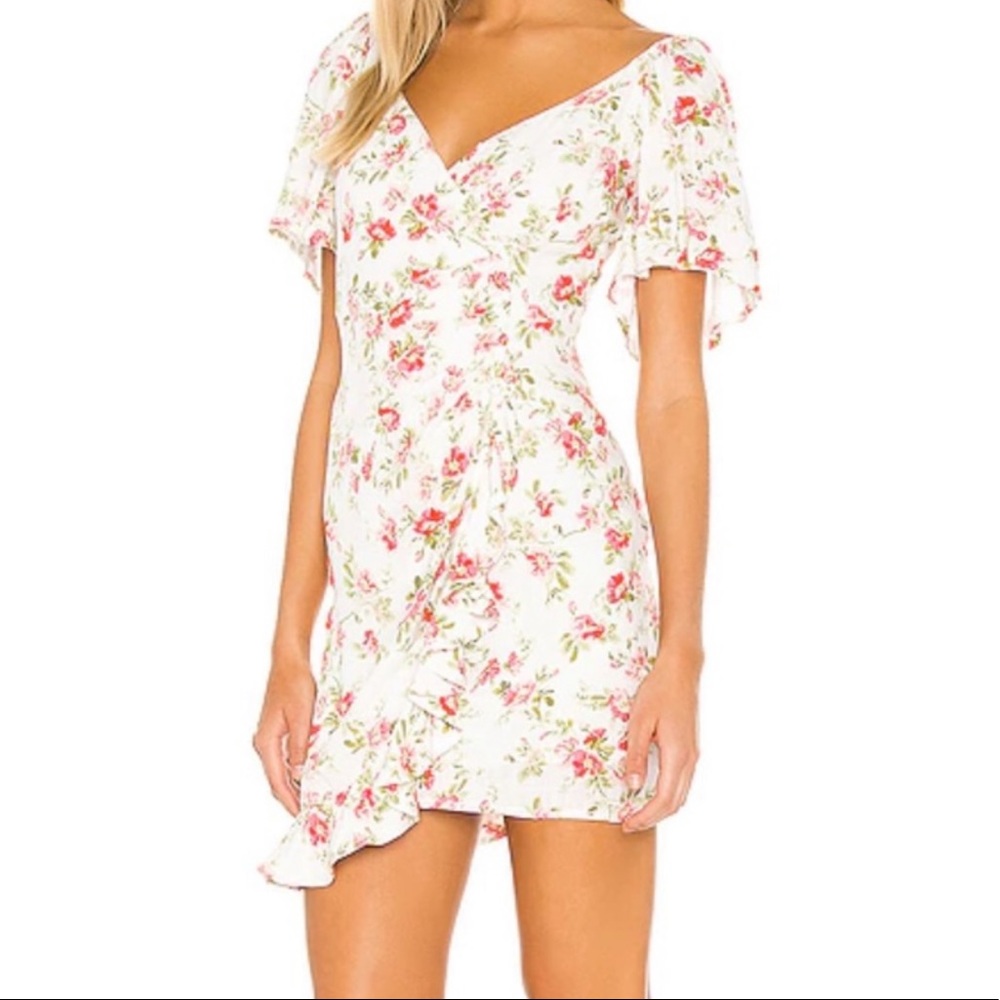 MINKPINK Floral Mini Dress NWT